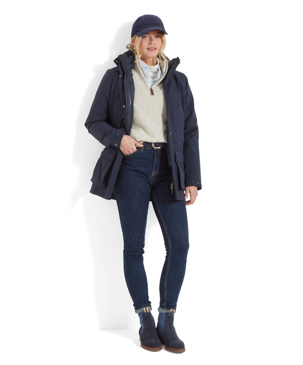 Uppingham 3 in 1 Coat True Navy