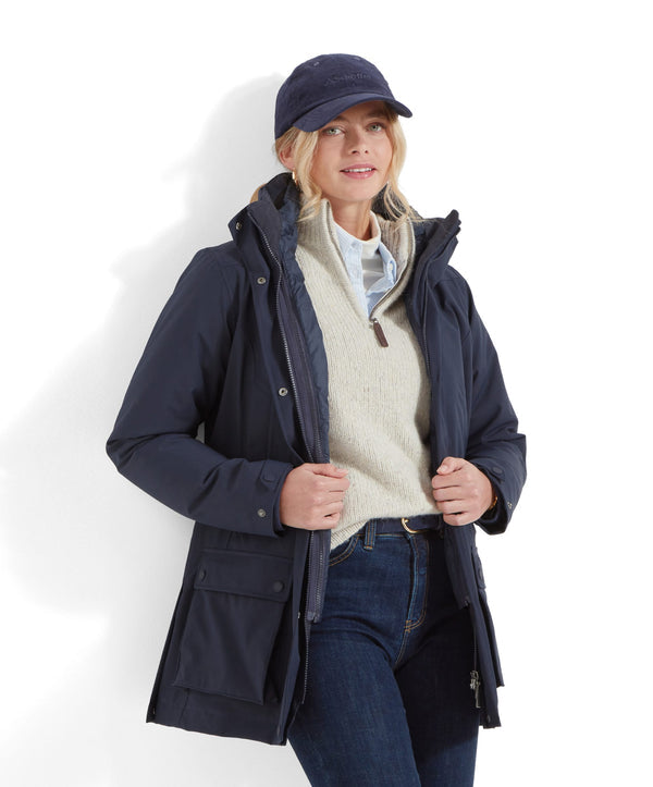 Uppingham 3 in 1 Coat True Navy