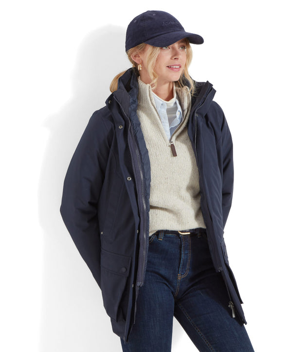 Uppingham 3 in 1 Coat True Navy