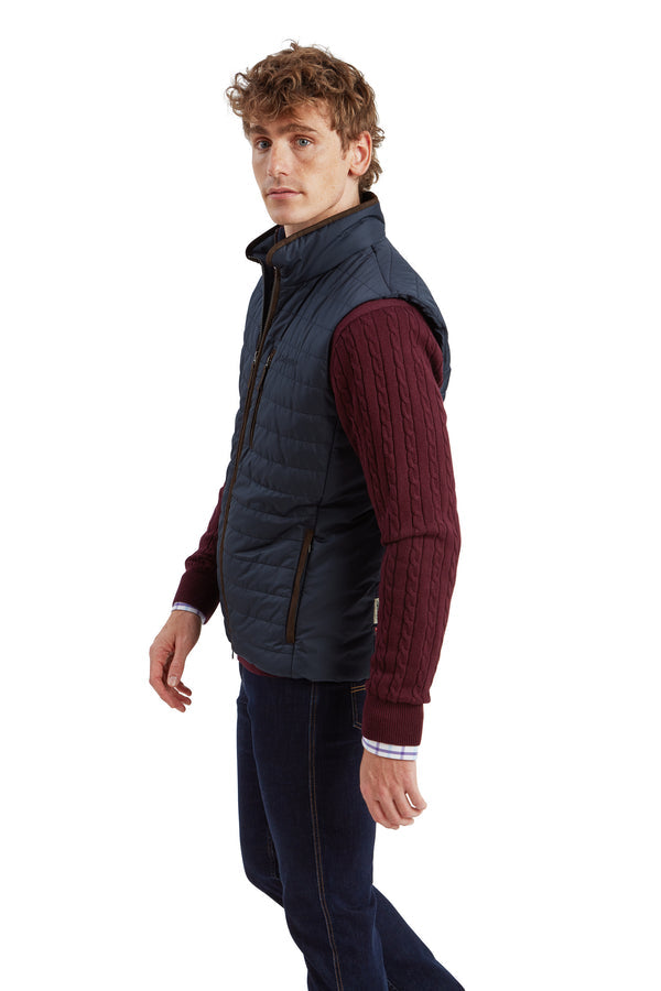 Brora Gilet Navy