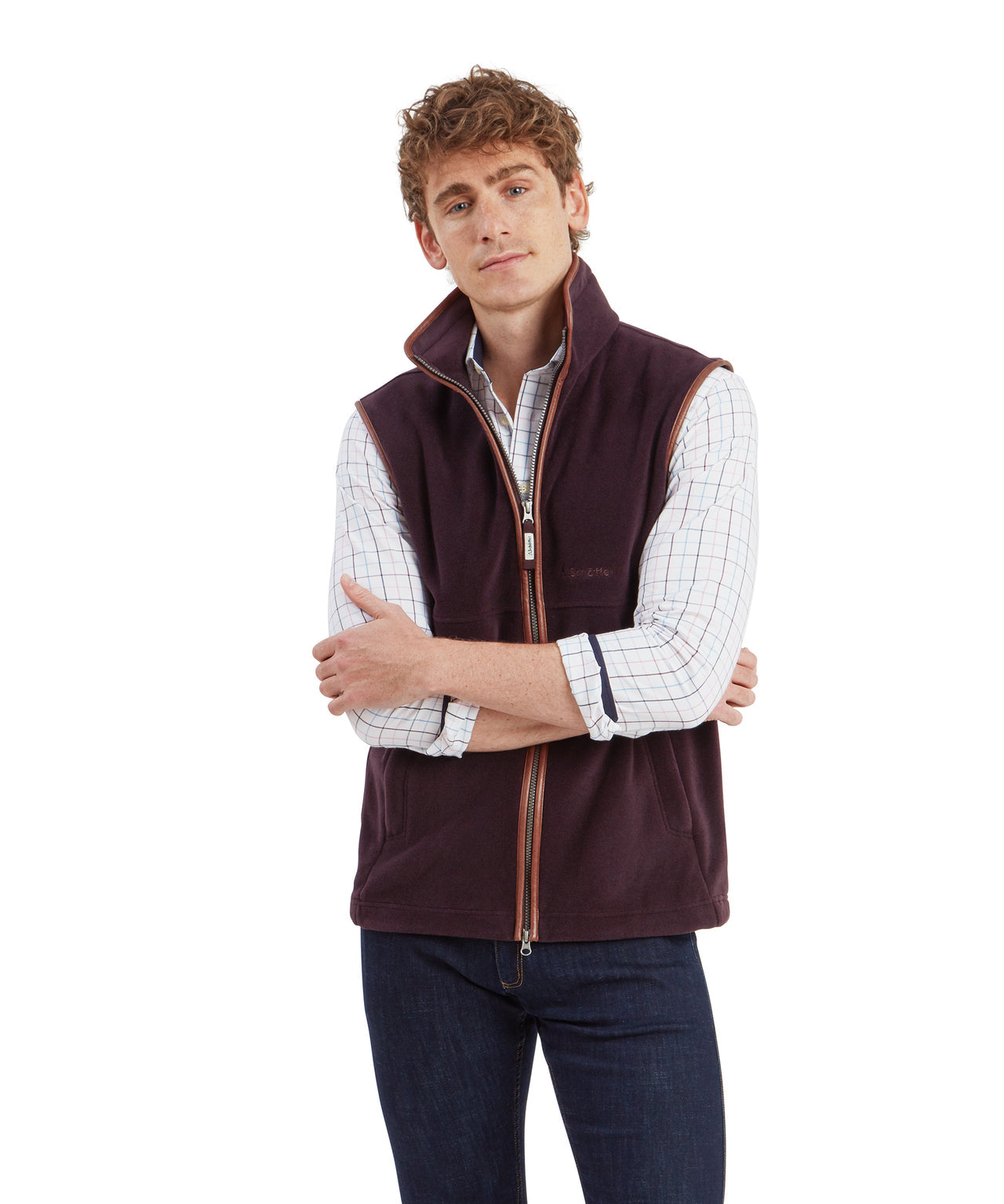 Oakham Fleece Gilet Port