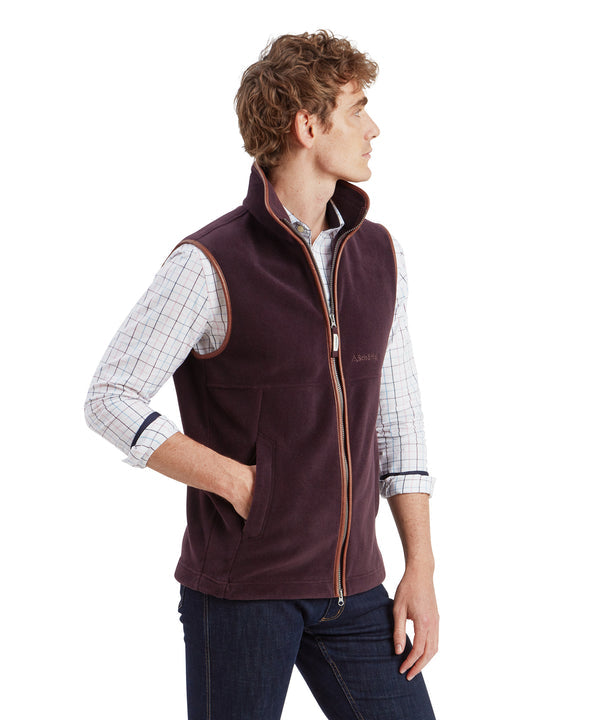 Oakham Fleece Gilet Port