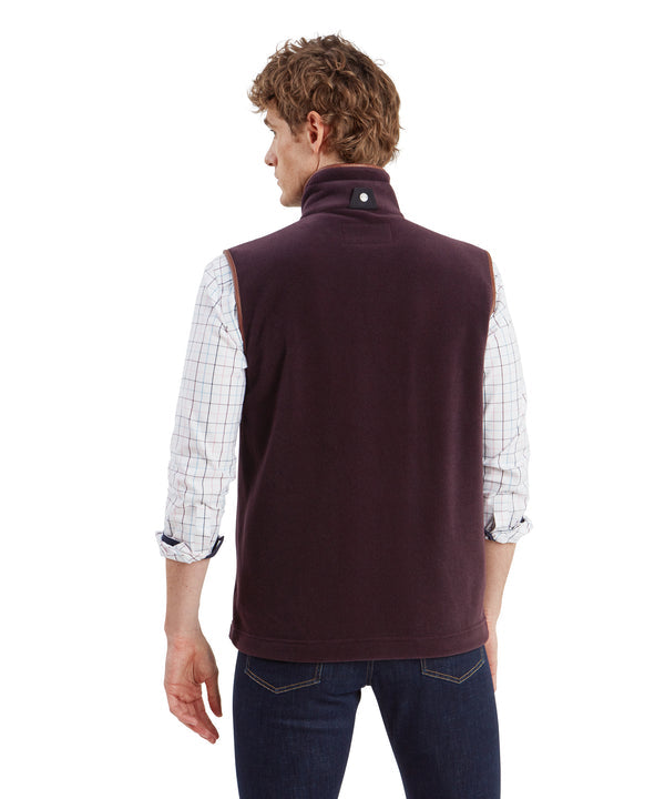 Oakham Fleece Gilet Port