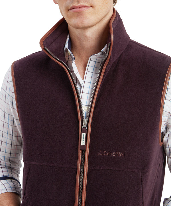 Oakham Fleece Gilet Port