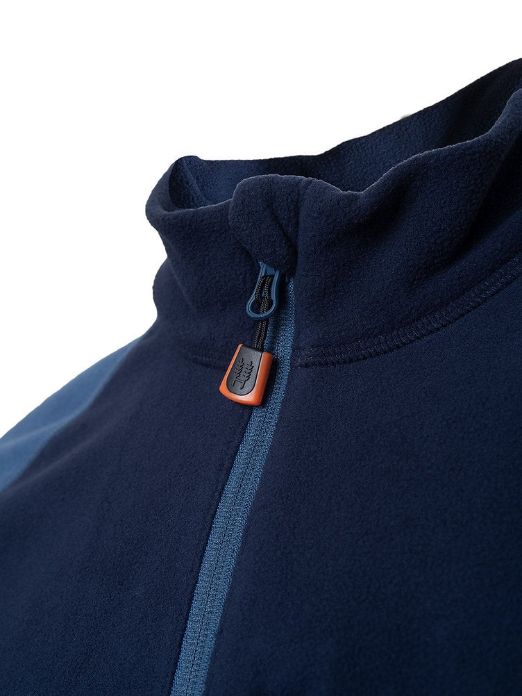 Mens Frontier Fleece Blue/Navy