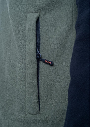 Mens Frontier Fleece Green/Black