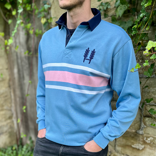 Upton Rugby Shirt Blue