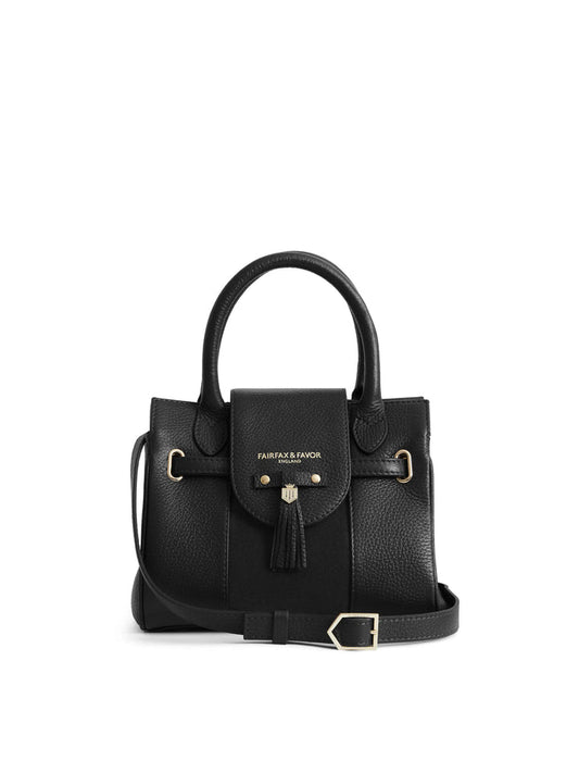 Windsor Premium Stockists
Women's Mini Handbag - Black Leather