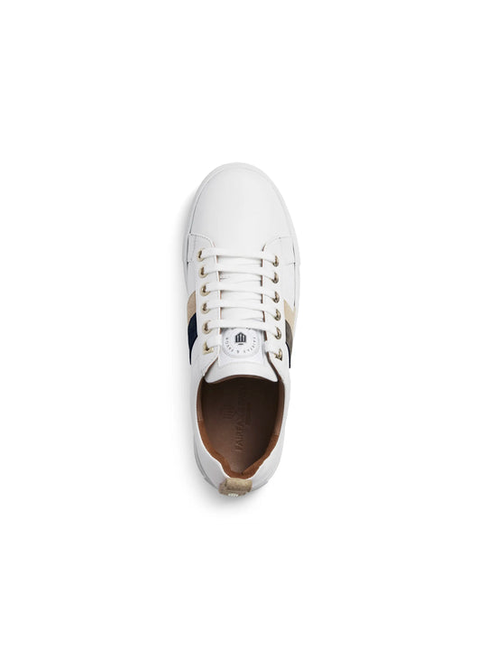 Alexandra Neutral Tri Colour Trainers