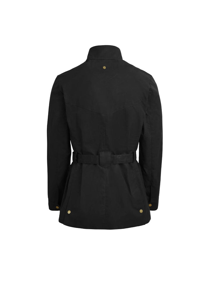 The Sadie Women’s Jacket - Black Dry Wax Cotton