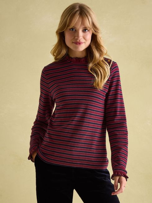 Grace Long Sleeve Jersey -Redstripe