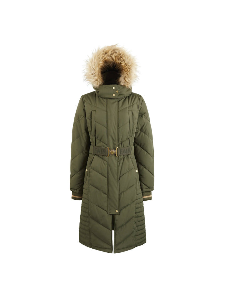 The Charlotte
Women's Padded Long Coat - Khaki