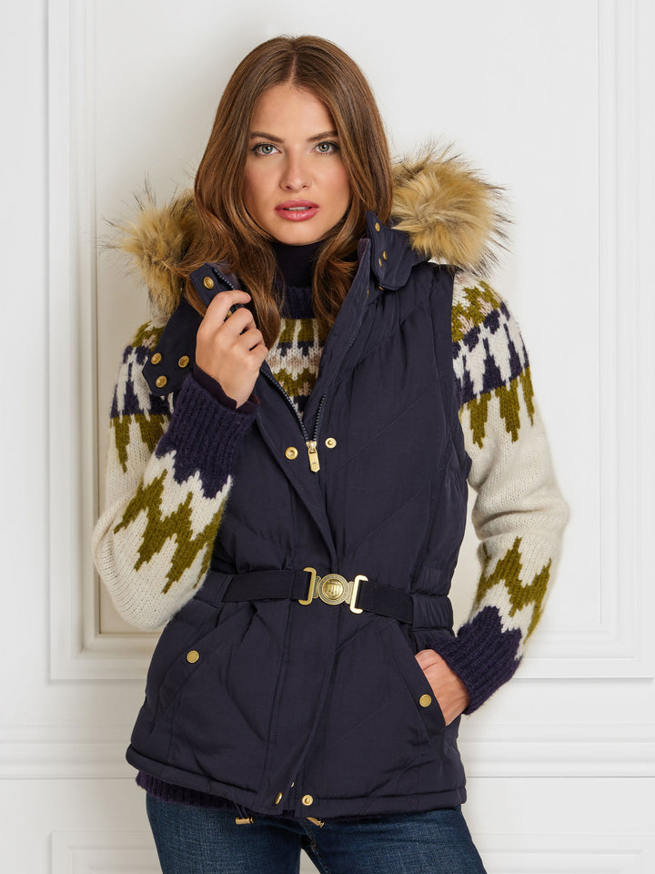 The Charlotte
Women's Padded Gilet - Navy