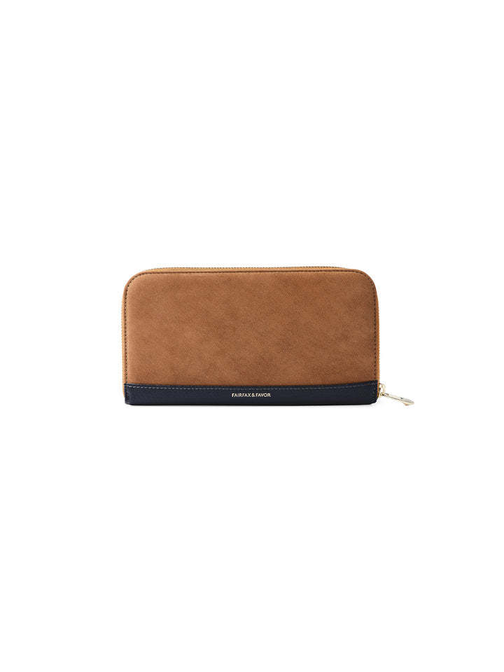 The Salisbury Women’s Purse Tan & Navy