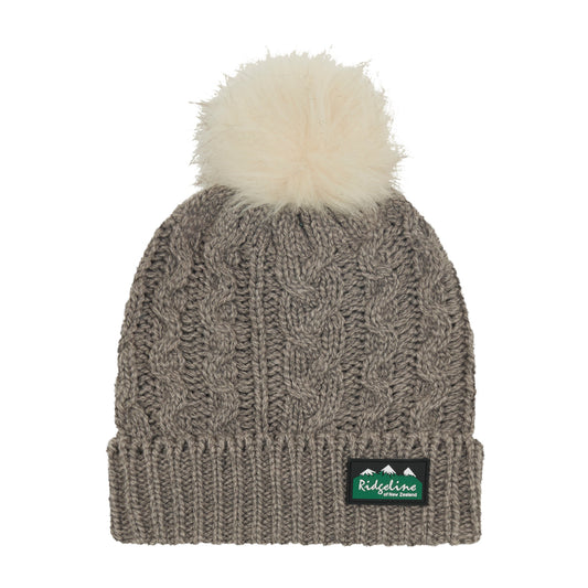 Nordic Fleck Bobble Hat Mushroom