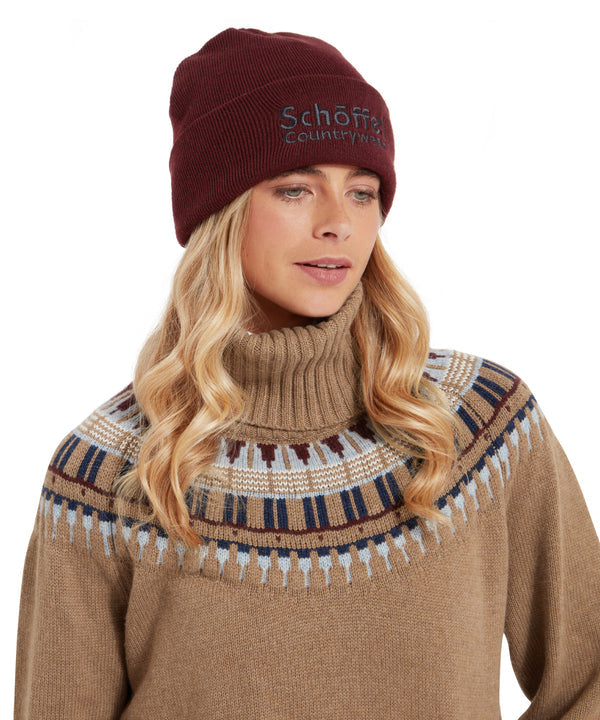 Exeter Beanie Hat Wine