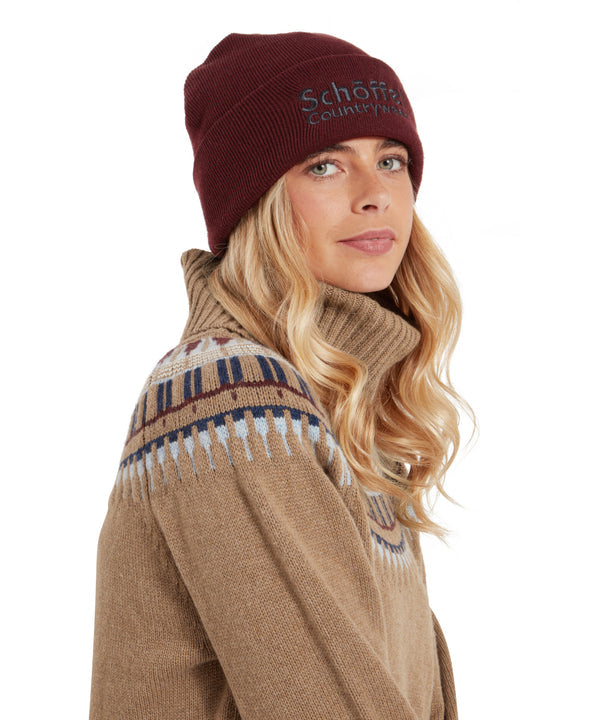 Exeter Beanie Hat Wine