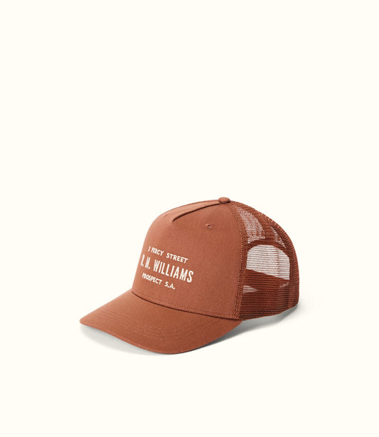 Stencil Trucker Cap Tortoise