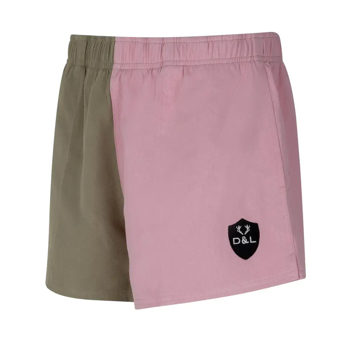 Unisex Pink & Green Shorts