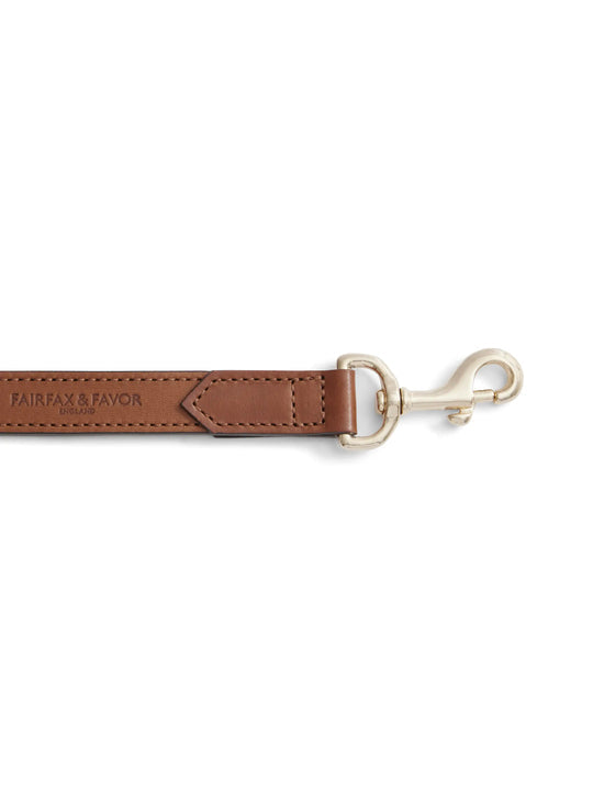 Bakewell Tan Leather Dog Lead