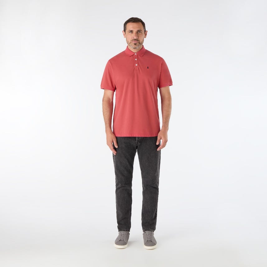 Original Short Sleeved Polo Sweet Raspberry