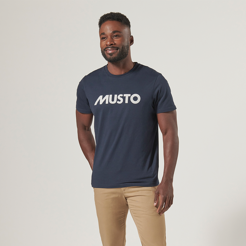 Logo Short Sleeved T-shirt Navy