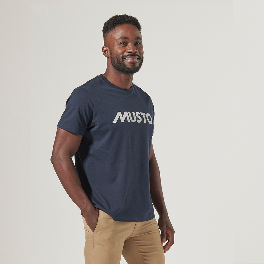 Logo Short Sleeved T-shirt Navy