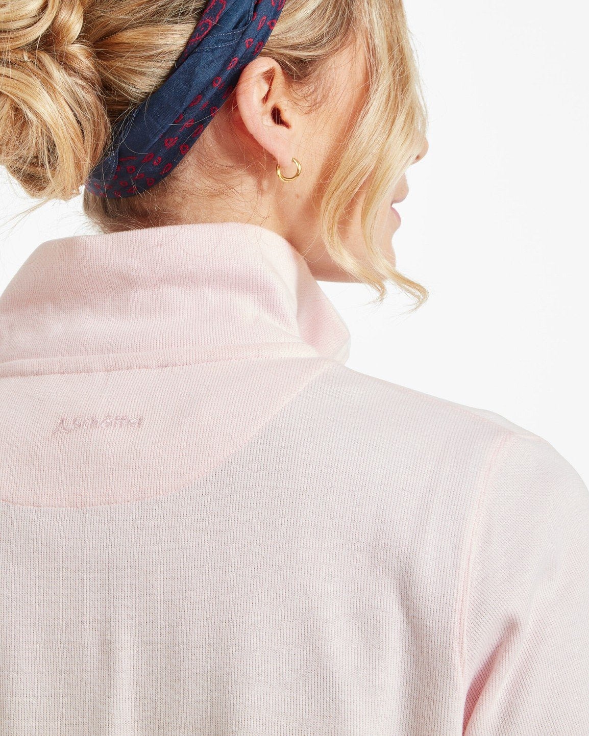 Appletree Bay 1/4 Zip Pale Pink