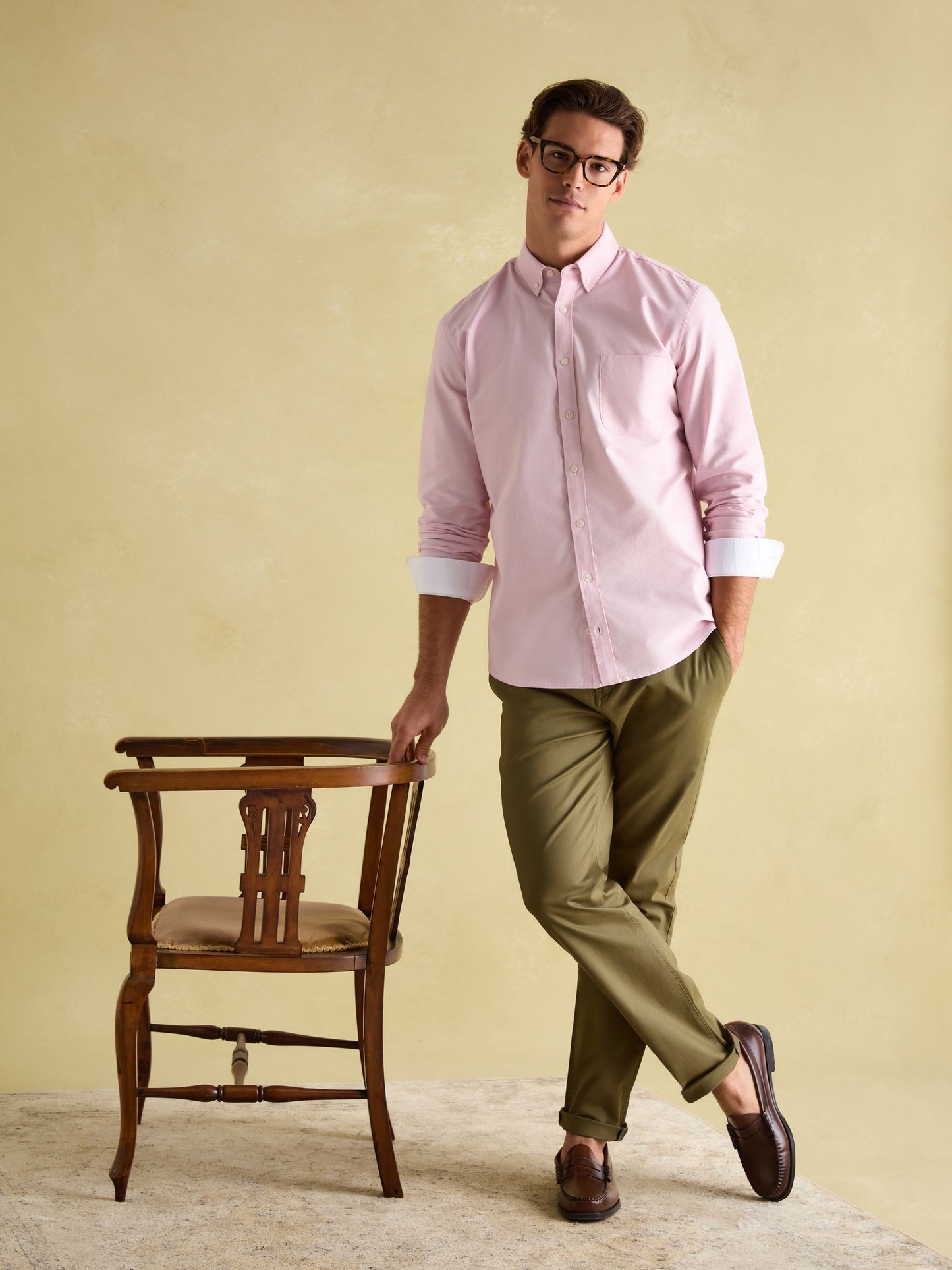 Oxford Pink Classic Fit Shirt