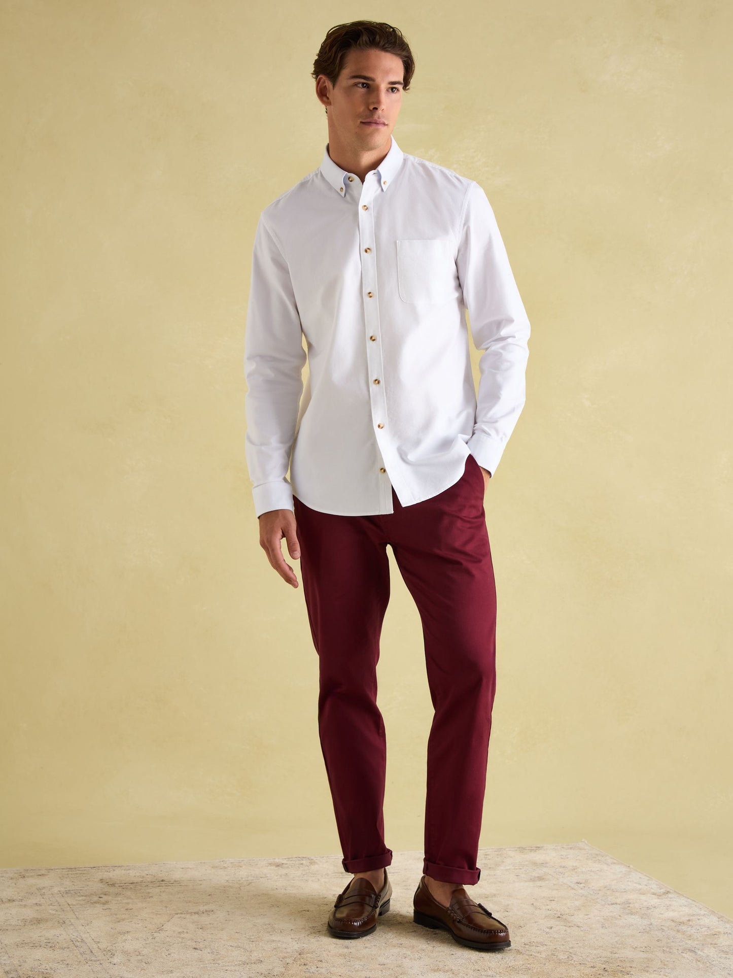 Oxford White Classic Fit Shirt