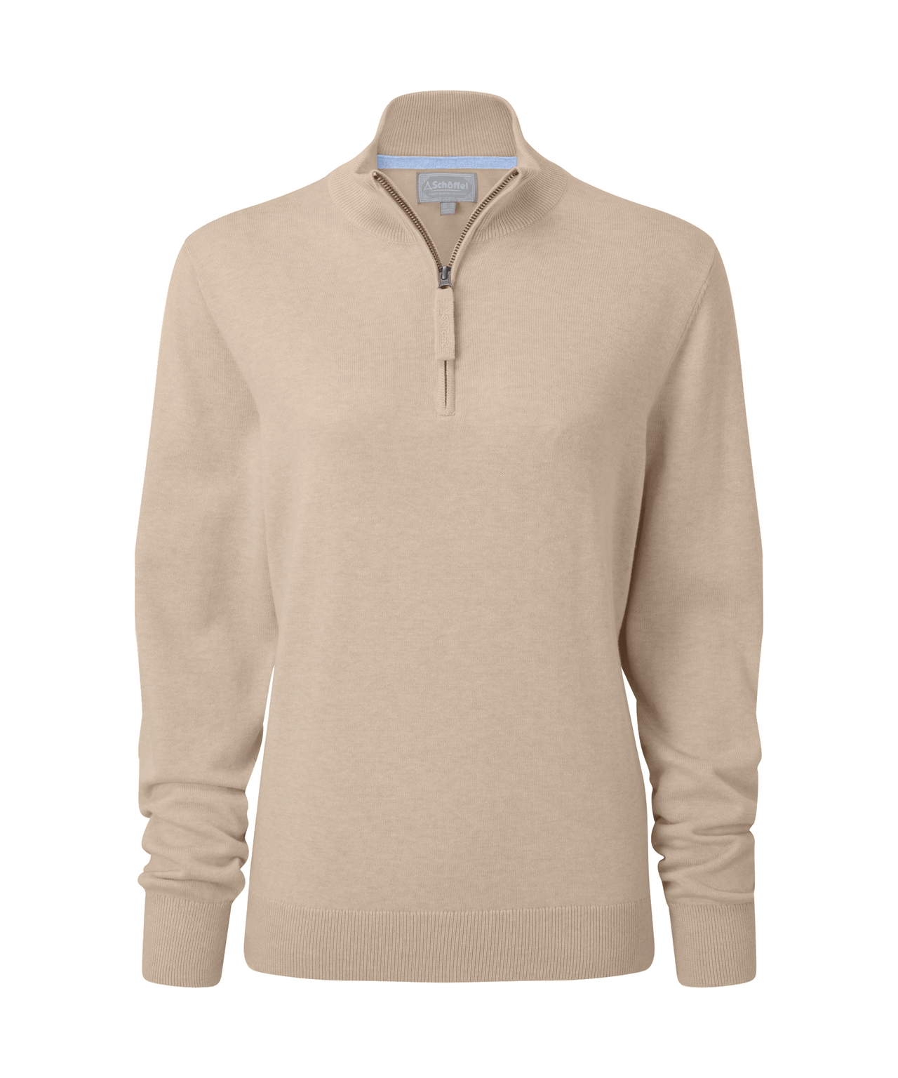 Polperro Pima Cotton Quarter Zip