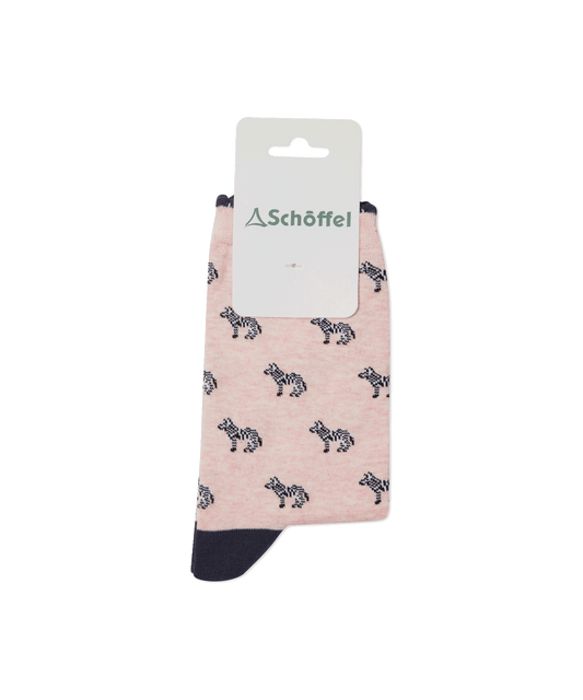 Women's Cotton Socks Zebra