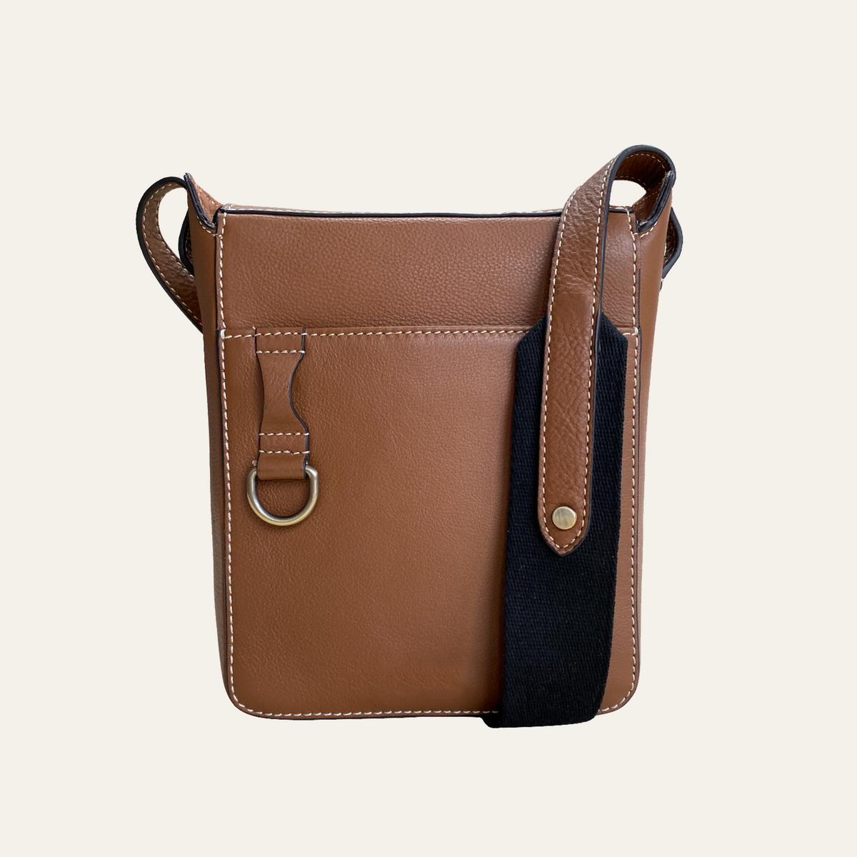 Hackthorn Leather Crossbody Bag Tan