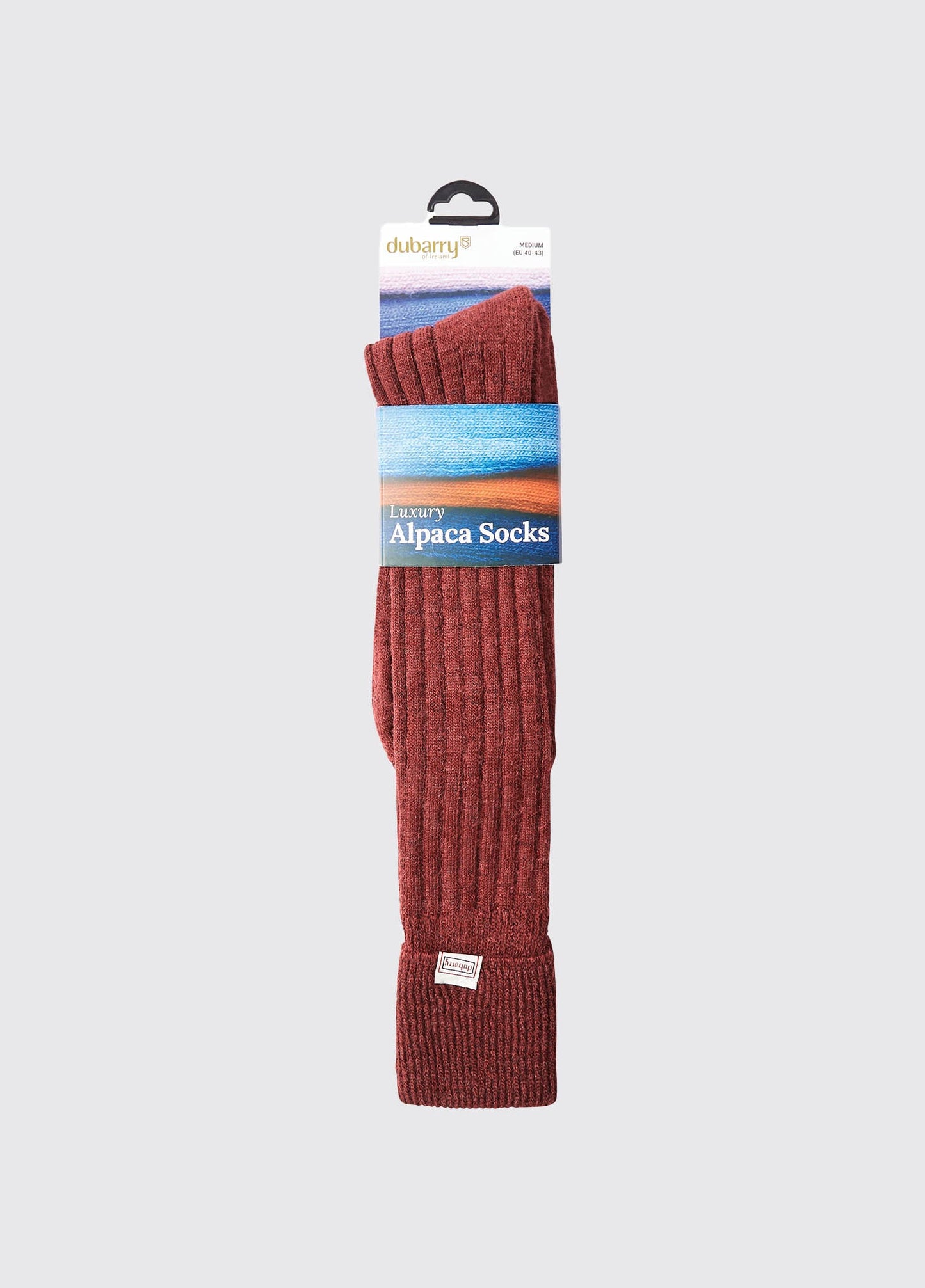 Alpaca Socks Malbec