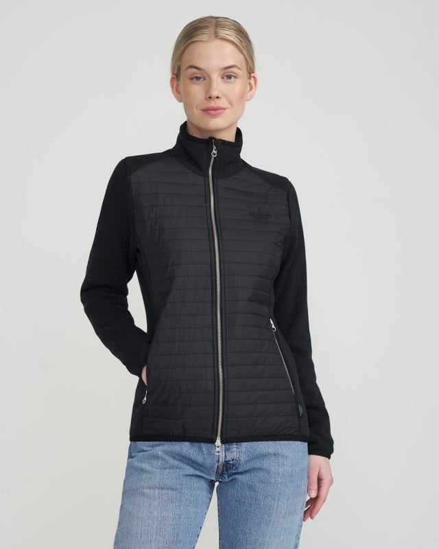 Mimmi Full Zip WP Off Black