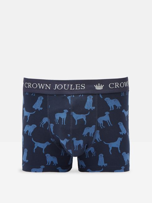 Crown Joules
Navy Pack of Two Cotton Boxers