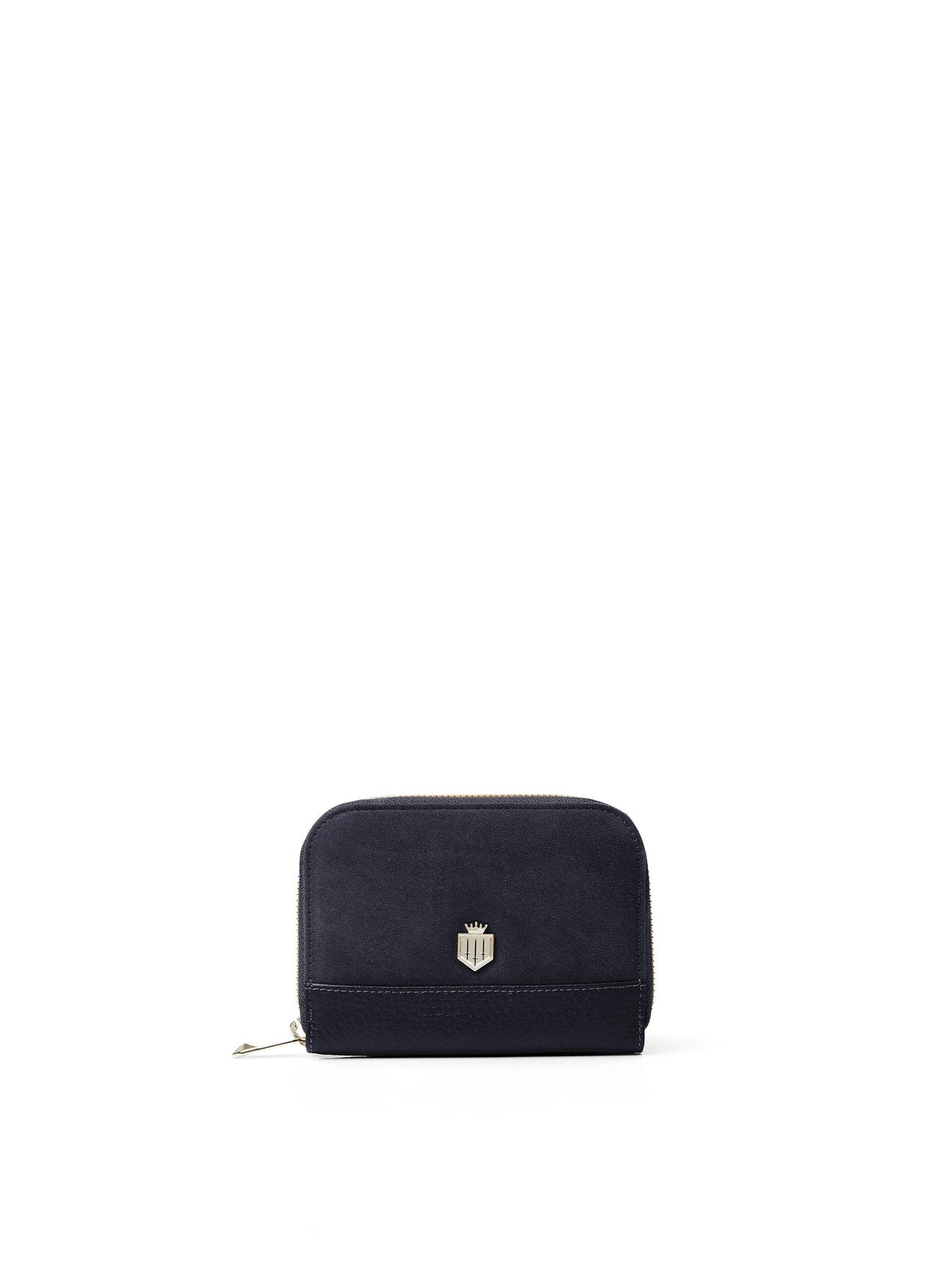 Mini Salisbury Purse - Navy Suede