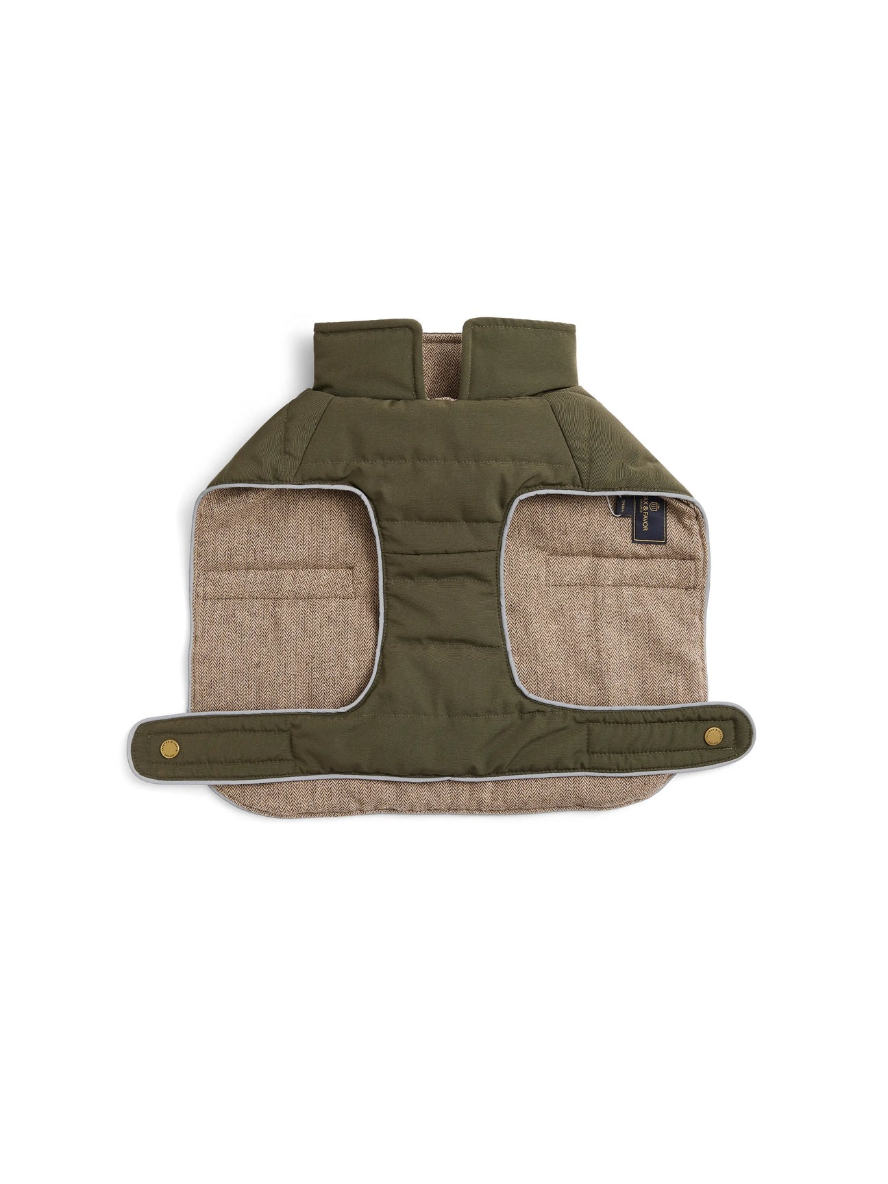 Charlotte
Khaki Dog Coat