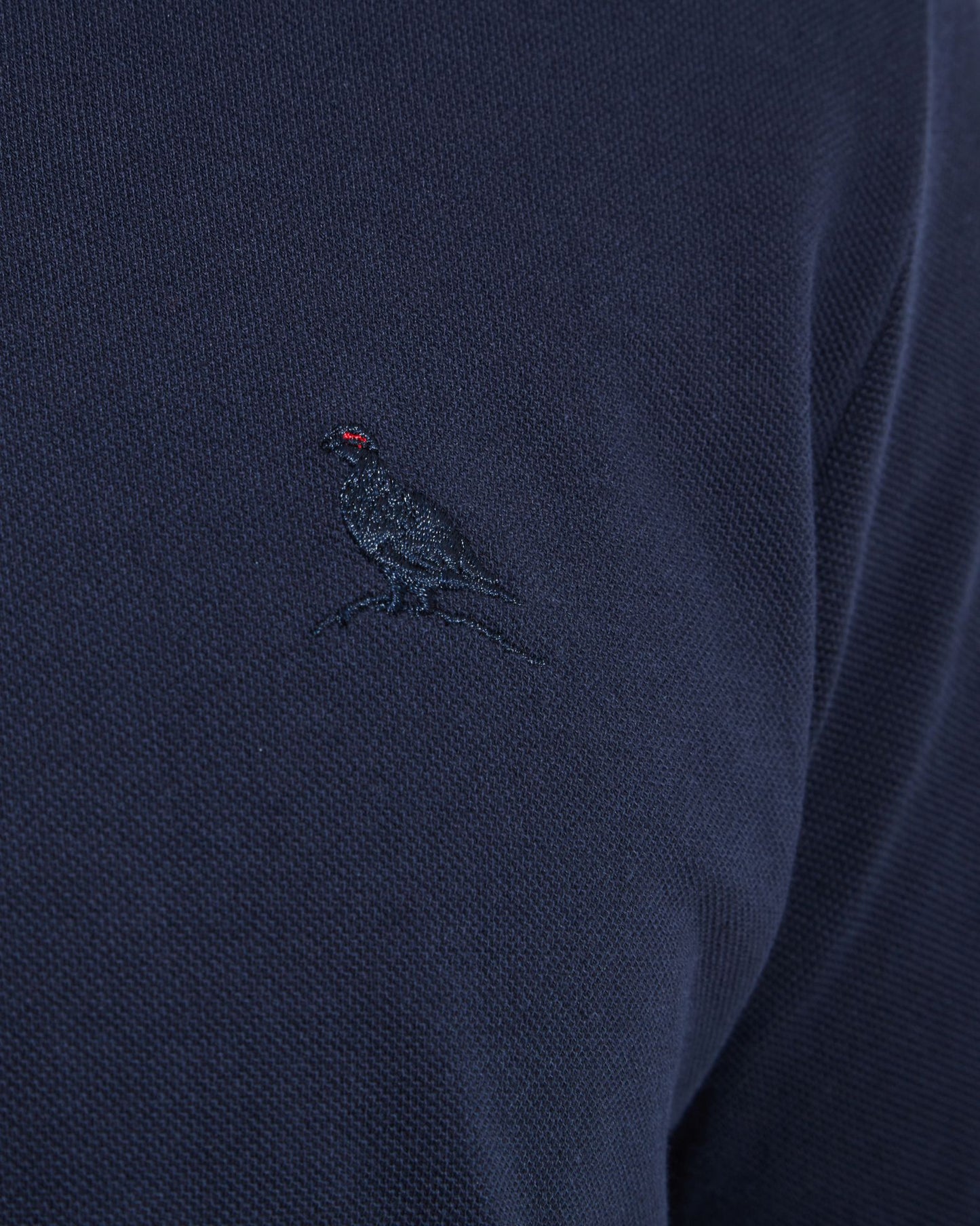 St Ives Jersey Polo Shirt Navy