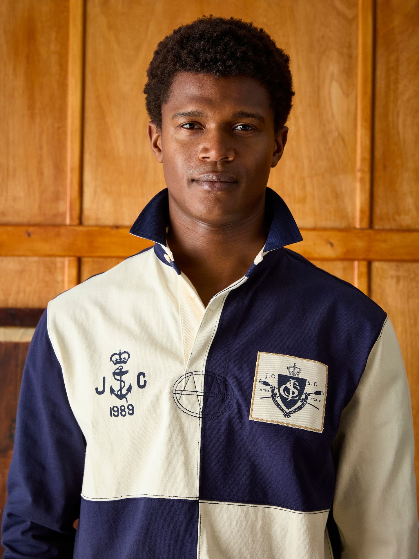 Harlequin Cream/Navy Rugby Club Shirt