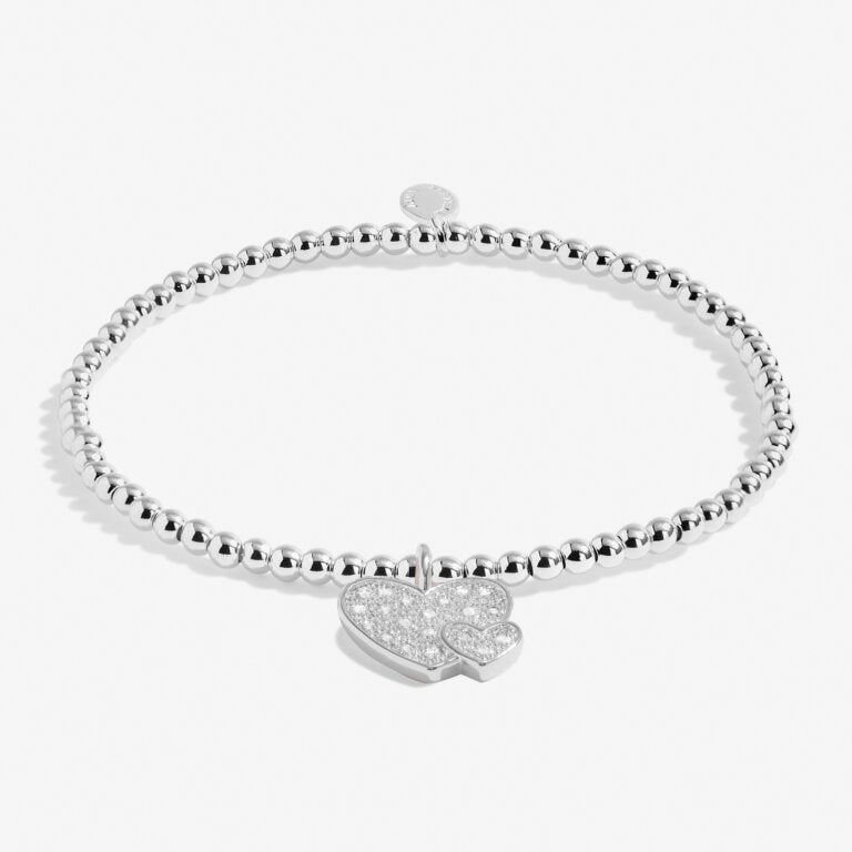 Confetti A Little 'Lovely Mum' Bracelet In Silver Plating