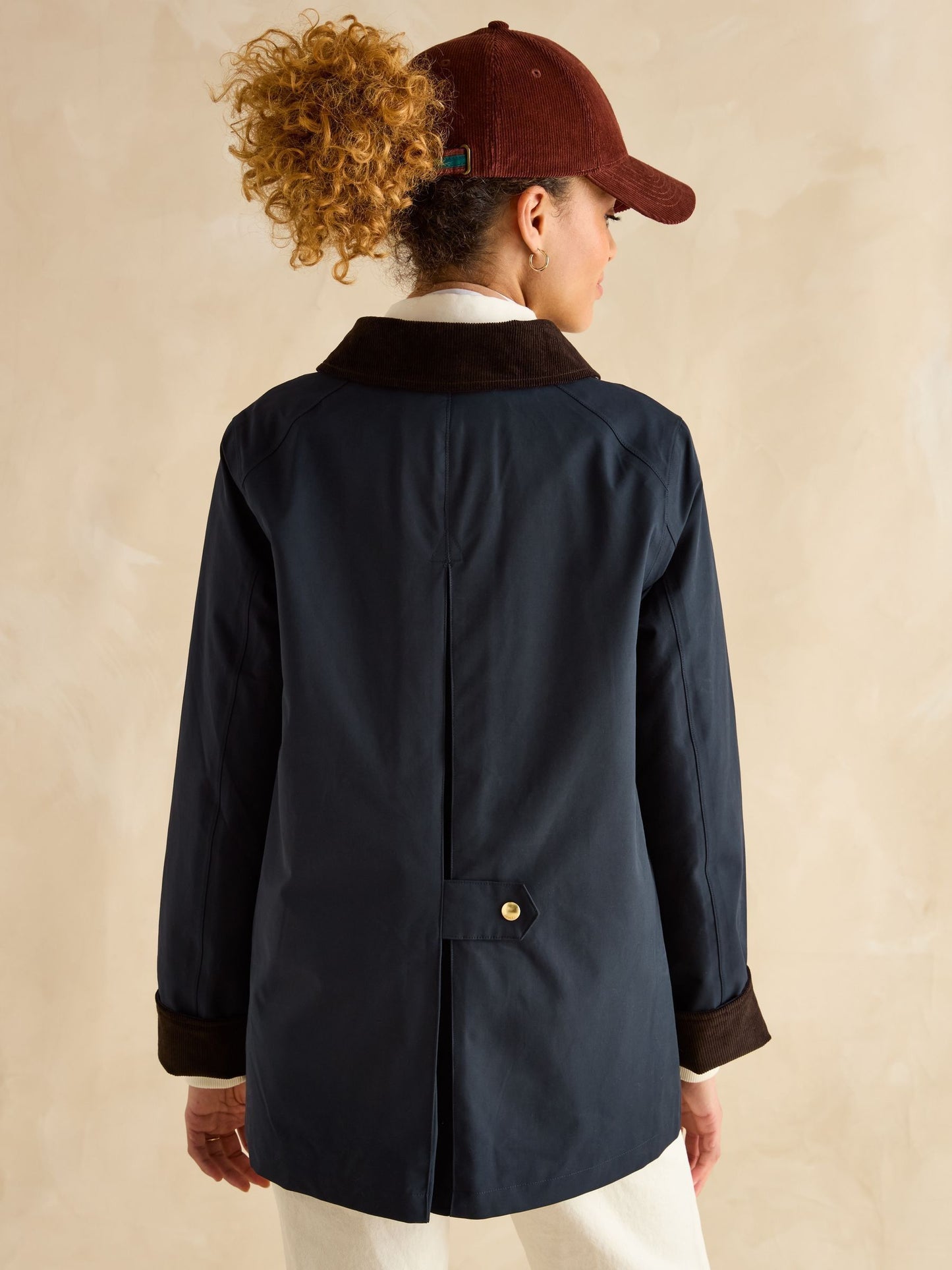 Katherine Navy Waterproof Heritage Coat