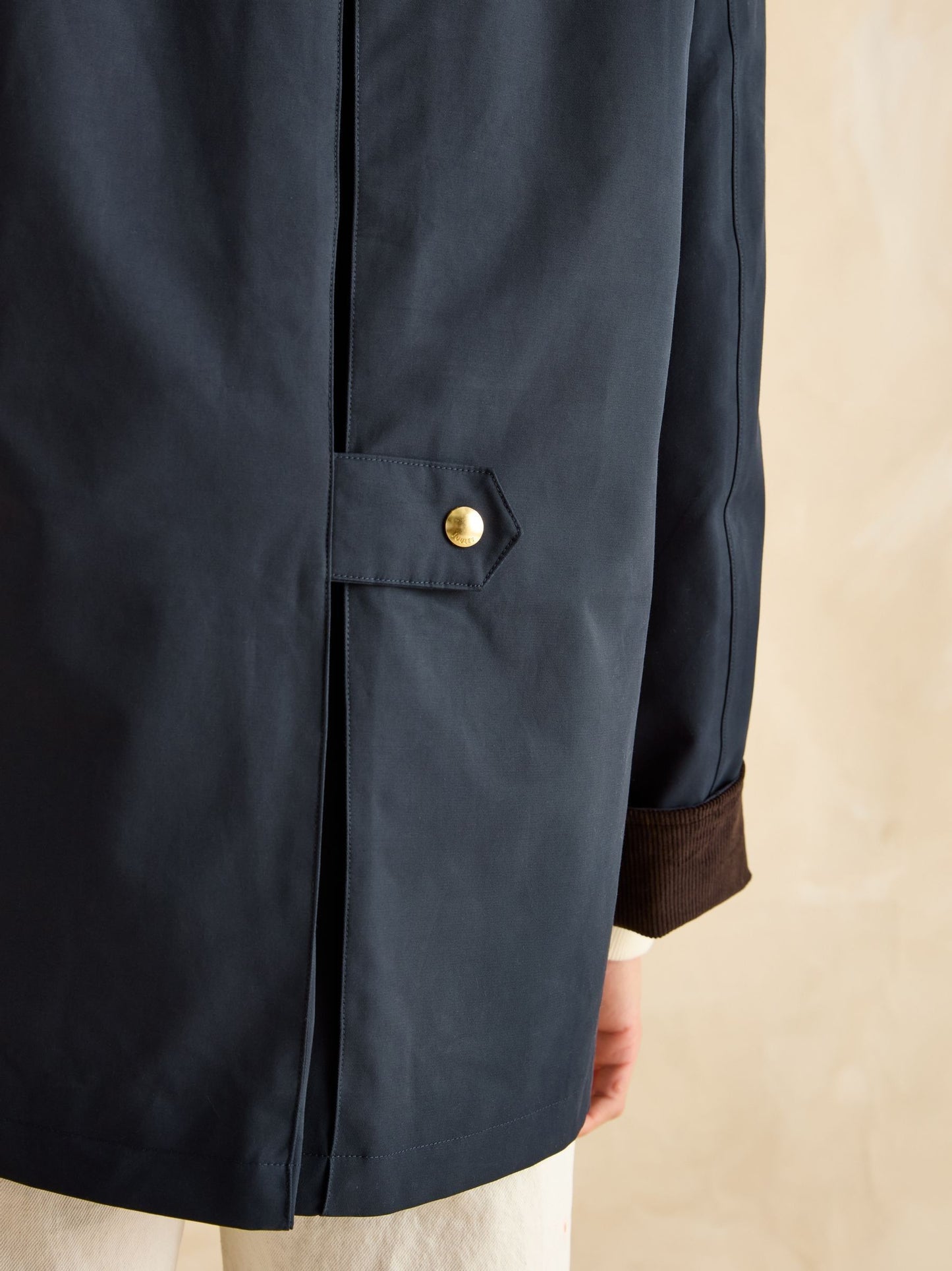 Katherine Navy Waterproof Heritage Coat