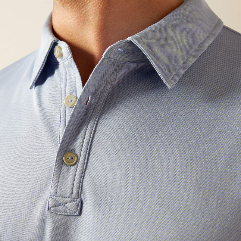 Shaldon Polo  PACIFIC BLUE HEATHER