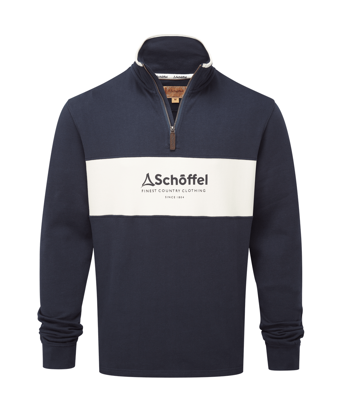 Trencrom Quarter Zip Navy/Stone