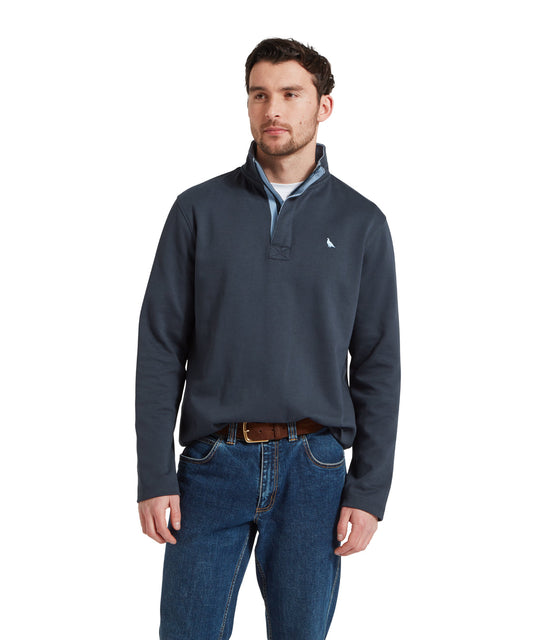 Branscombe Cove Sweatshirt Dark Blueberry