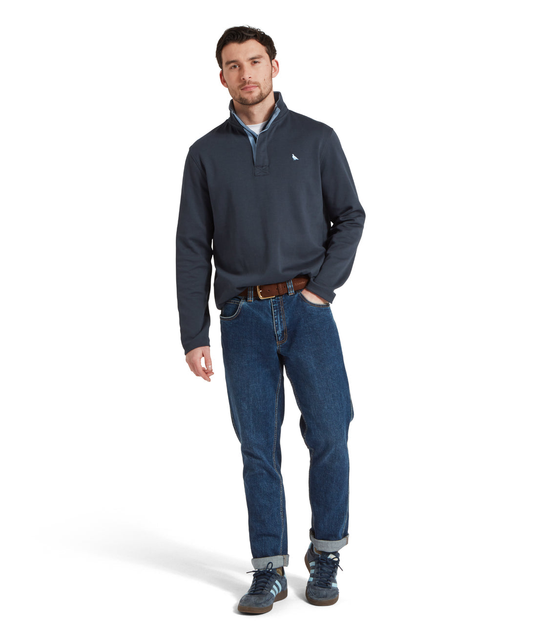 Branscombe Cove Sweatshirt Dark Blueberry