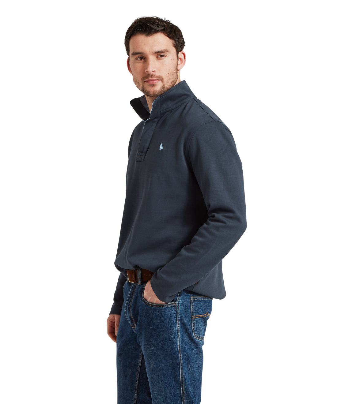 Branscombe Cove Sweatshirt Dark Blueberry