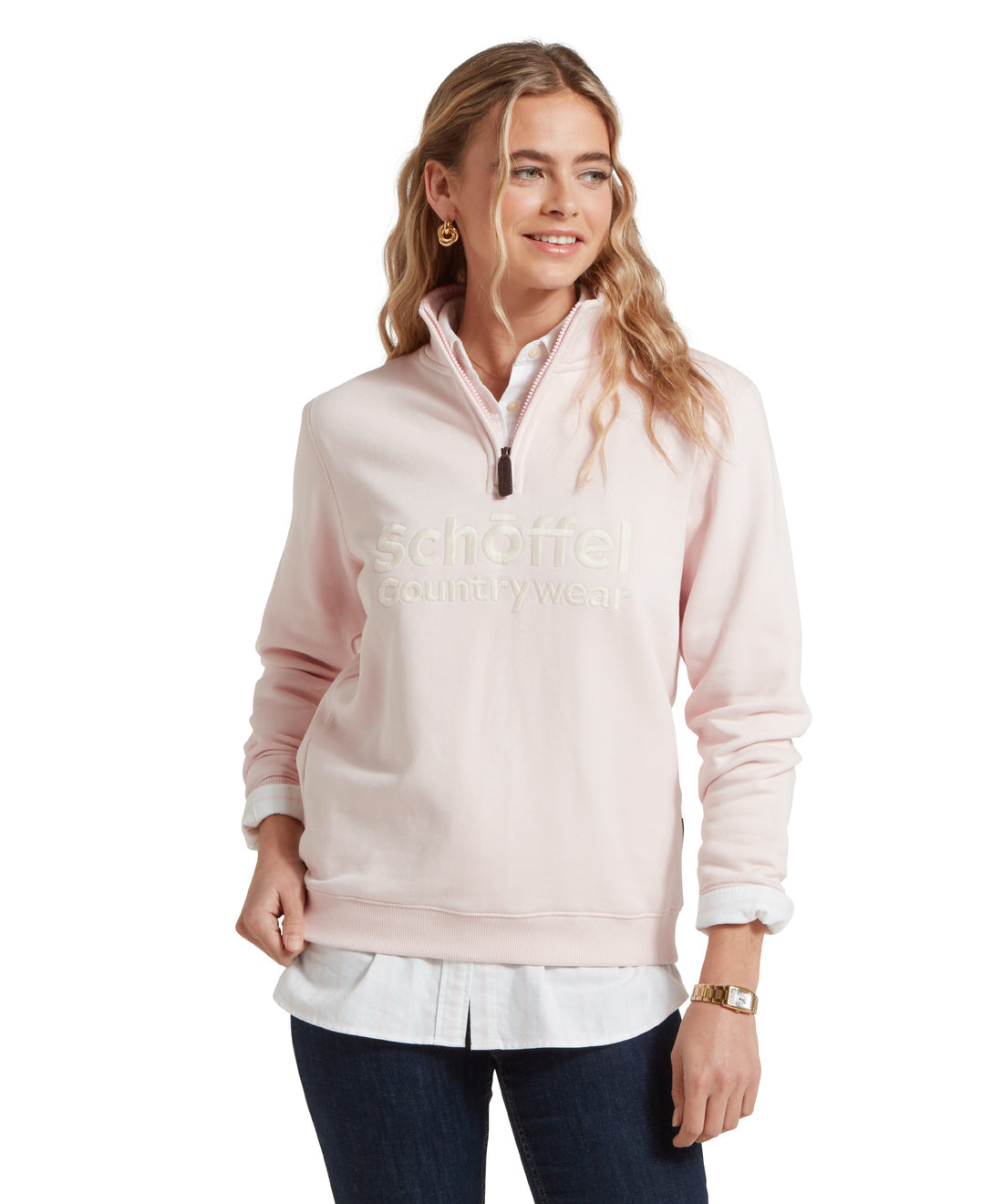 St Issey Sweatshirt Mauve Blush