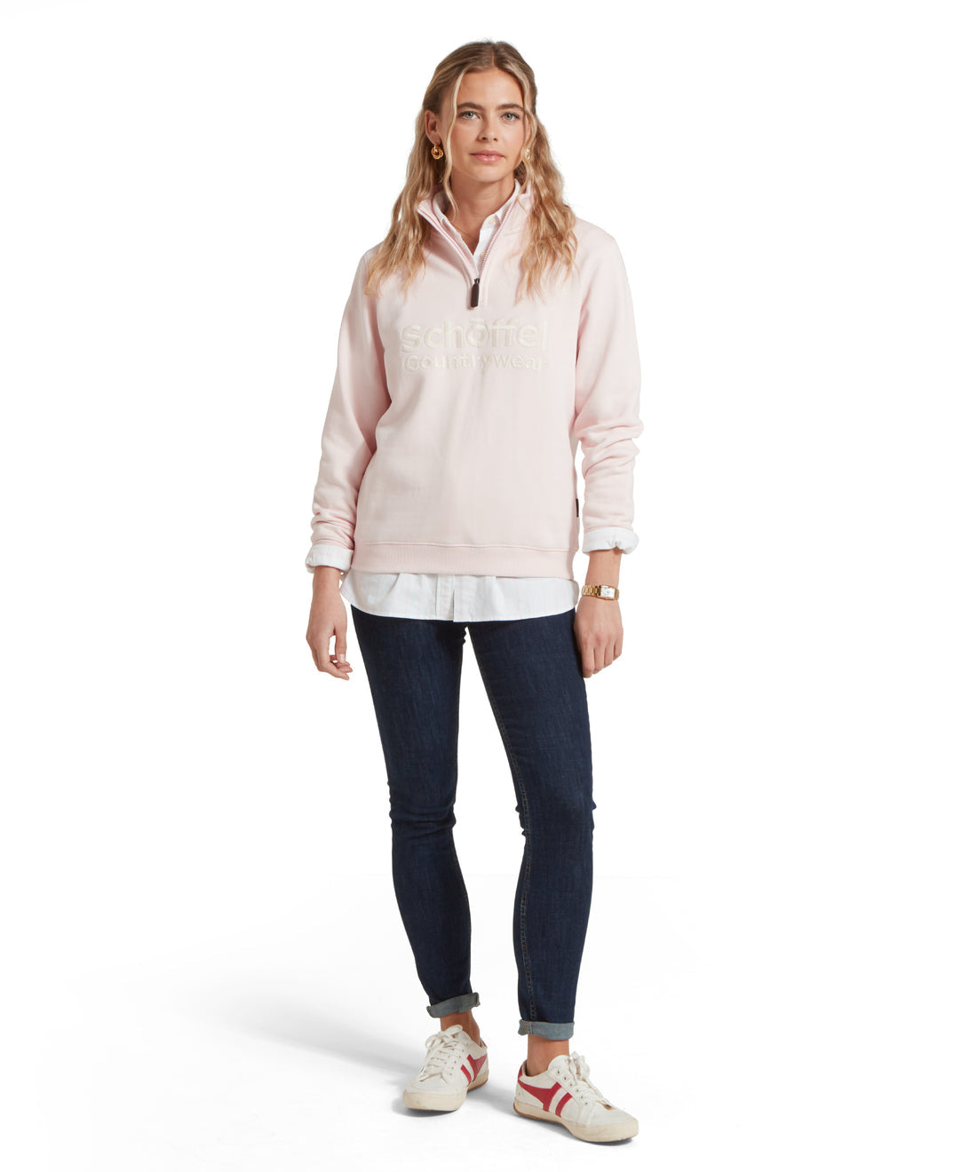 St Issey Sweatshirt Mauve Blush